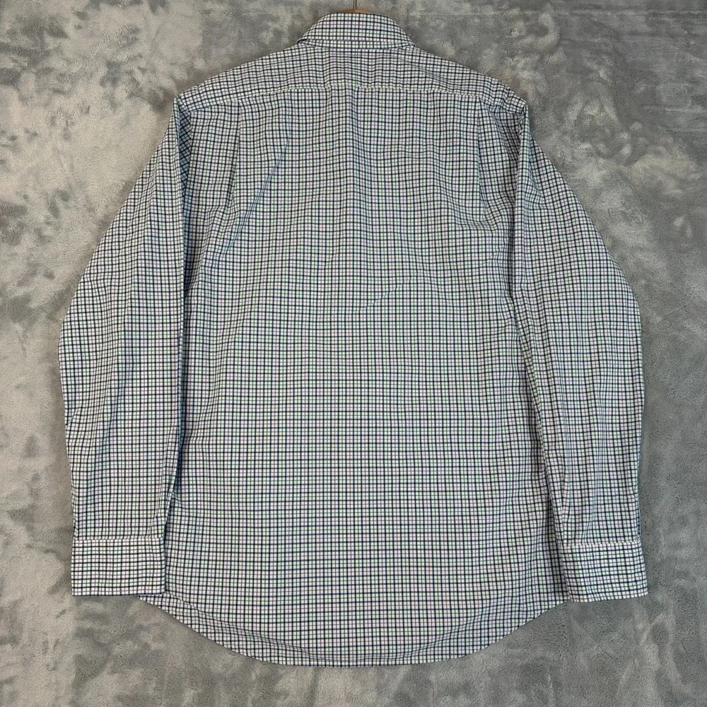 Polo Ralph Lauren Shirt Button Up Mens Large Classic Fit Check Plaid